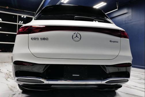 White 2023 Mercedes-Benz EQS 580 4MATIC