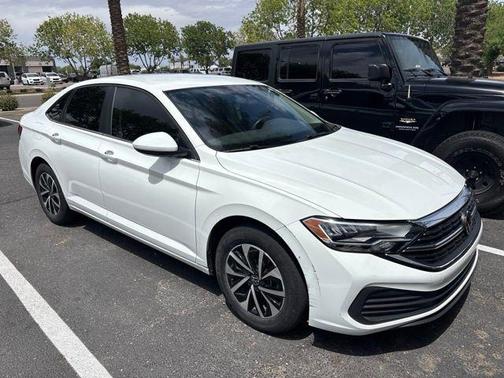 Pure White 2024 Volkswagen Jetta 1.5T S
