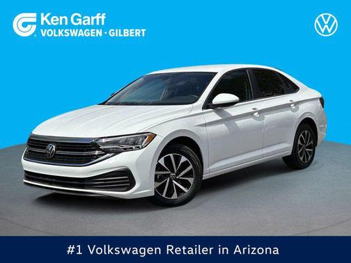 Pure White 2024 Volkswagen Jetta 1.5T S