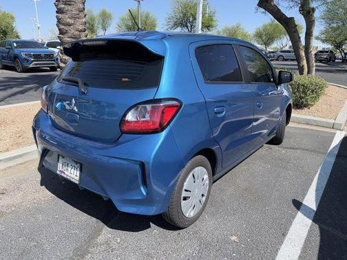 Sapphire Blue Metallic 2024 Mitsubishi Mirage ES