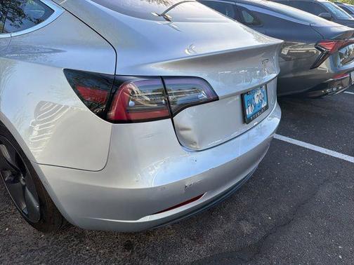 Silver Metallic 2018 Tesla Model 3 Long Range