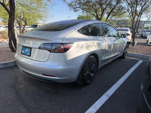 Silver Metallic 2018 Tesla Model 3 Long Range