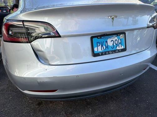 Silver Metallic 2018 Tesla Model 3 Long Range