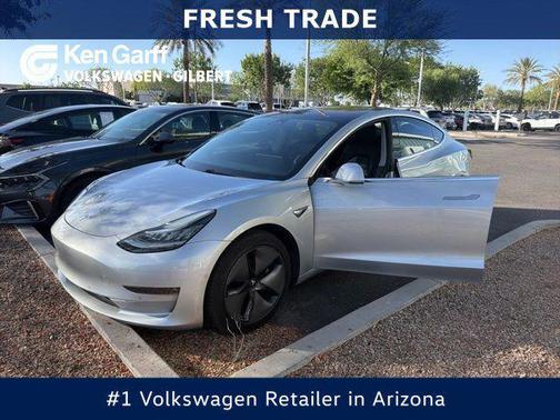 Silver Metallic 2018 Tesla Model 3 Long Range