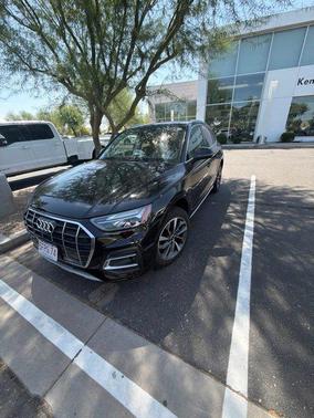 Brilliant Black 2021 Audi Q5 45 Premium Plus