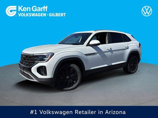 opal white pearl 2026 Volkswagen Atlas Cross Sport 2.0T SE w/Technology
