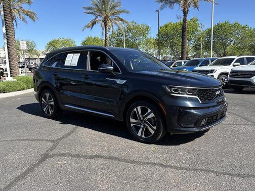 Gravity Blue 2022 Kia Sorento Plug-In Hybrid SX