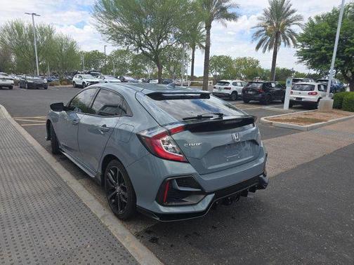Gray 2021 Honda Civic Sport