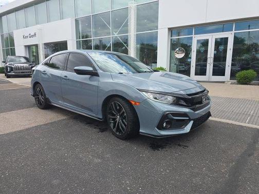 Gray 2021 Honda Civic Sport