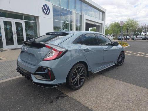 Gray 2021 Honda Civic Sport