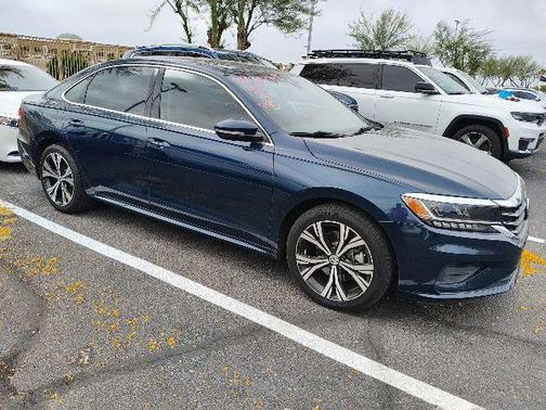 Blue Metallic 2021 Volkswagen Passat 2.0T SE