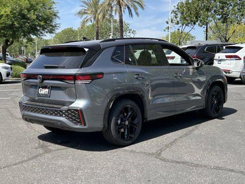 platinum gray metallic 2026 Volkswagen Tiguan 2.0T SE R-Line Black
