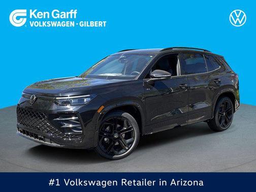 Deep Black Pearl 2026 Volkswagen Tiguan 2.0T SE R-Line Black