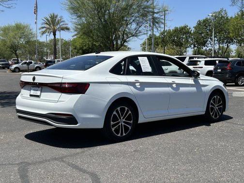 Pure White 2025 Volkswagen Jetta 1.5T Sport