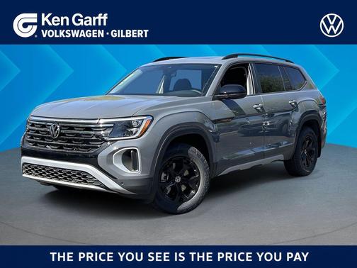 pure gray 2026 Volkswagen Atlas Peak Edition
