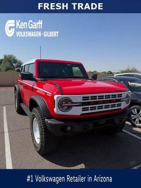 Race Red 2024 Ford Bronco Heritage Edition