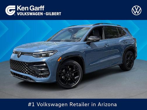 Monterey Blue Pearl 2026 Volkswagen Tiguan 2.0T SE R-Line Black