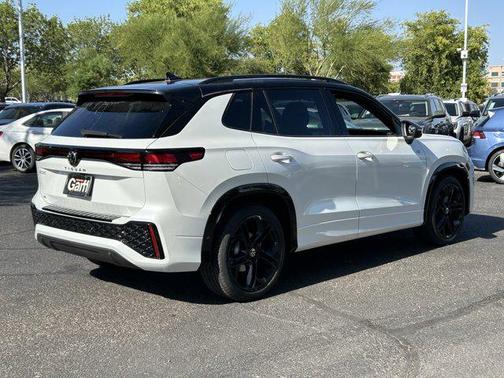 Opal White with Deep Black Roof 2026 Volkswagen Tiguan 2.0T SE R-Line Black