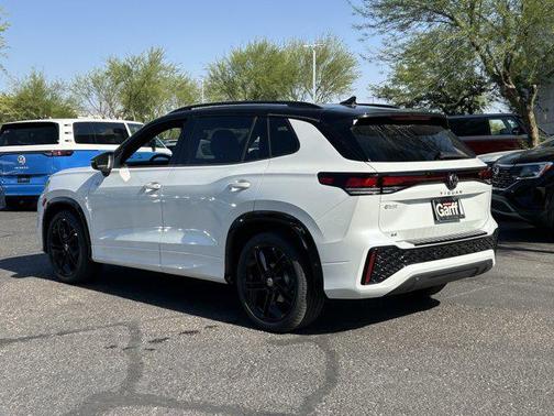 Opal White with Deep Black Roof 2026 Volkswagen Tiguan 2.0T SE R-Line Black