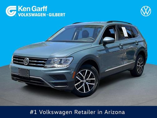 Blue Metallic 2021 Volkswagen Tiguan 2.0T SE