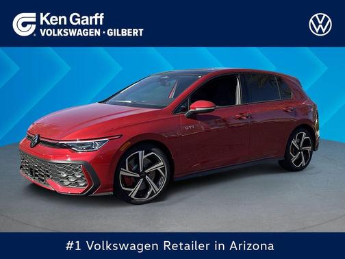 Kings Red Metallic 2026 Volkswagen Golf GTI 2.0T SE DSG