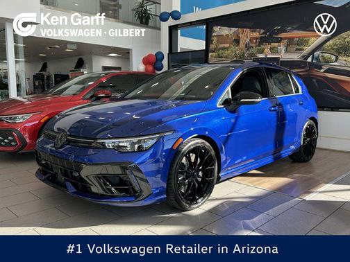 Dark Blue 2025 Volkswagen Golf R 2.0T DSG