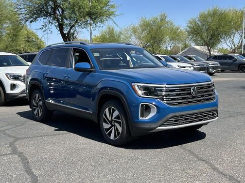 mountain lake blue metallic 2026 Volkswagen Atlas 2.0T SEL