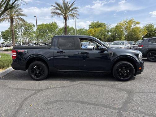 Alto Blue Tinted Clearcoat Metallic 2022 Ford Maverick Lariat
