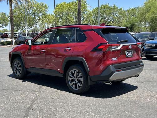 Ruby Flare Pearl 2024 Toyota RAV4 Hybrid Limited