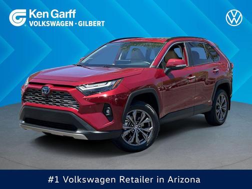 Ruby Flare Pearl 2024 Toyota RAV4 Hybrid Limited