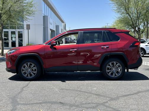 Ruby Flare Pearl 2024 Toyota RAV4 Hybrid Limited