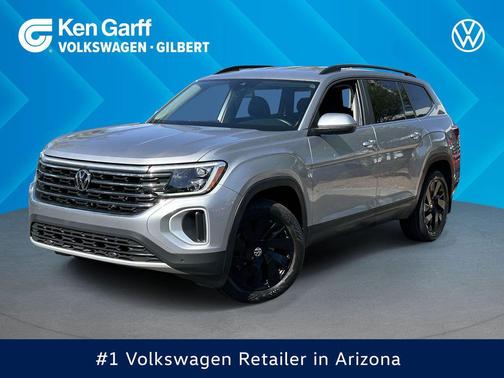 Silver Mist Metallic 2024 Volkswagen Atlas 2.0T SE w/Technology