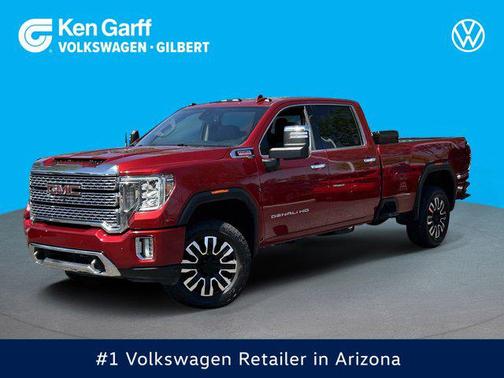 Cayenne Red Tintcoat 2021 GMC Sierra 3500 Denali