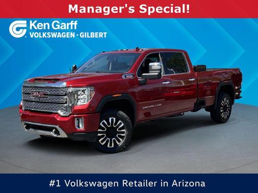 Cayenne Red Tintcoat 2021 GMC Sierra 3500 Denali