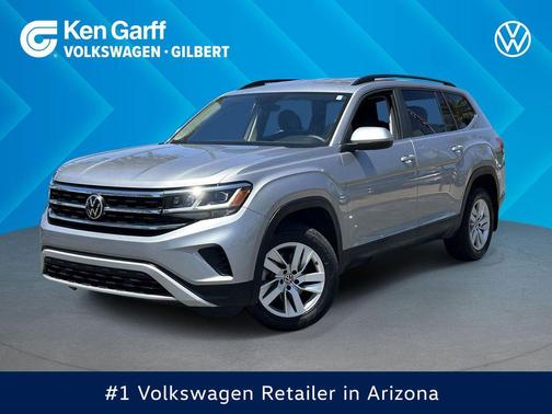 Pyrite Silver Metallic 2021 Volkswagen Atlas 2.0T S