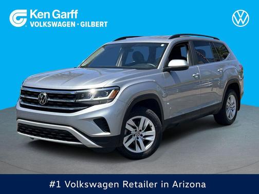 Pyrite Silver Metallic 2021 Volkswagen Atlas 2.0T S