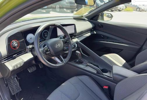 Exotic Green 2024 Hyundai ELANTRA N Line