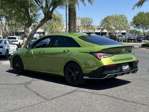 Exotic Green 2024 Hyundai ELANTRA N Line
