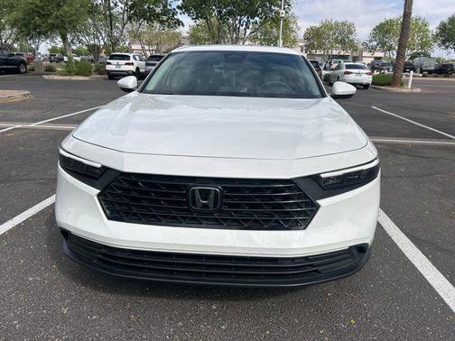 Platinum White Pearl 2024 Honda Accord LX 1.5T