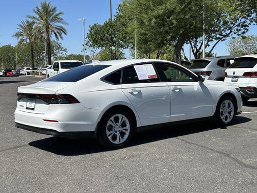 Platinum White Pearl 2024 Honda Accord LX 1.5T