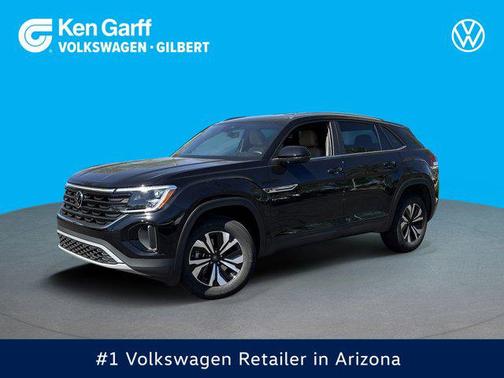 Deep Black Pearl 2026 Volkswagen Atlas Cross Sport 2.0T SE