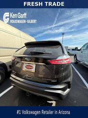 Magnetic Metallic 2020 Ford Edge Titanium