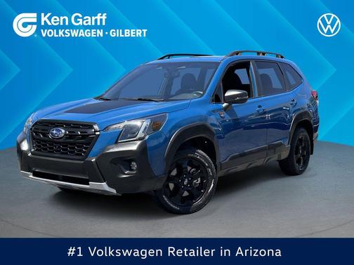 Geyser Blue 2023 Subaru Forester Wilderness