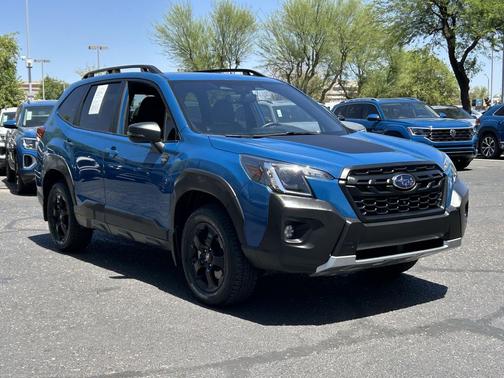 Geyser Blue 2023 Subaru Forester Wilderness