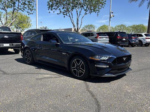 Antimatter Blue Metallic 2021 Ford Mustang GT Premium