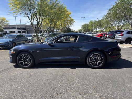 Antimatter Blue Metallic 2021 Ford Mustang GT Premium