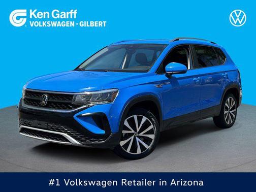 Cornflower Blue 2022 Volkswagen Taos 1.5T SE