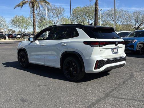 Opal White with Deep Black Roof 2026 Volkswagen Tiguan 2.0T SE R-Line Black