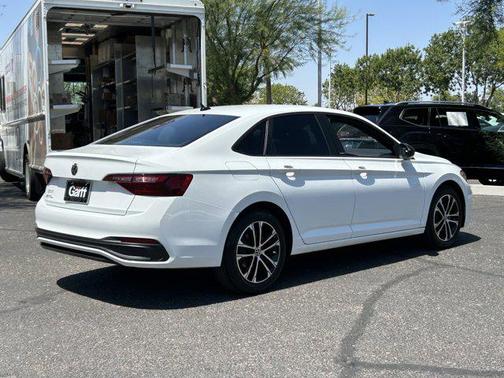 Pure White 2024 Volkswagen Jetta 1.5T Sport