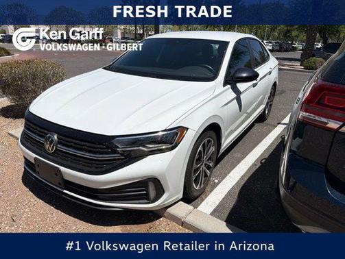 Pure White 2024 Volkswagen Jetta 1.5T Sport